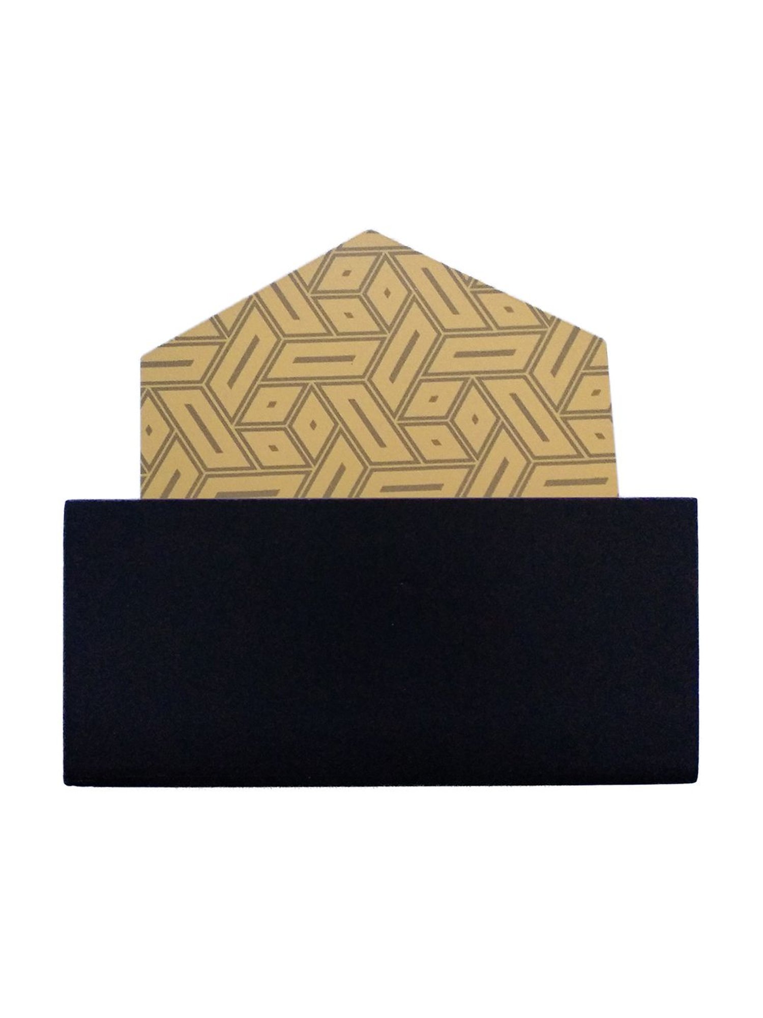 Crayton Hexagon Beige Geometric MDF Coaster with Holder - Set of 6