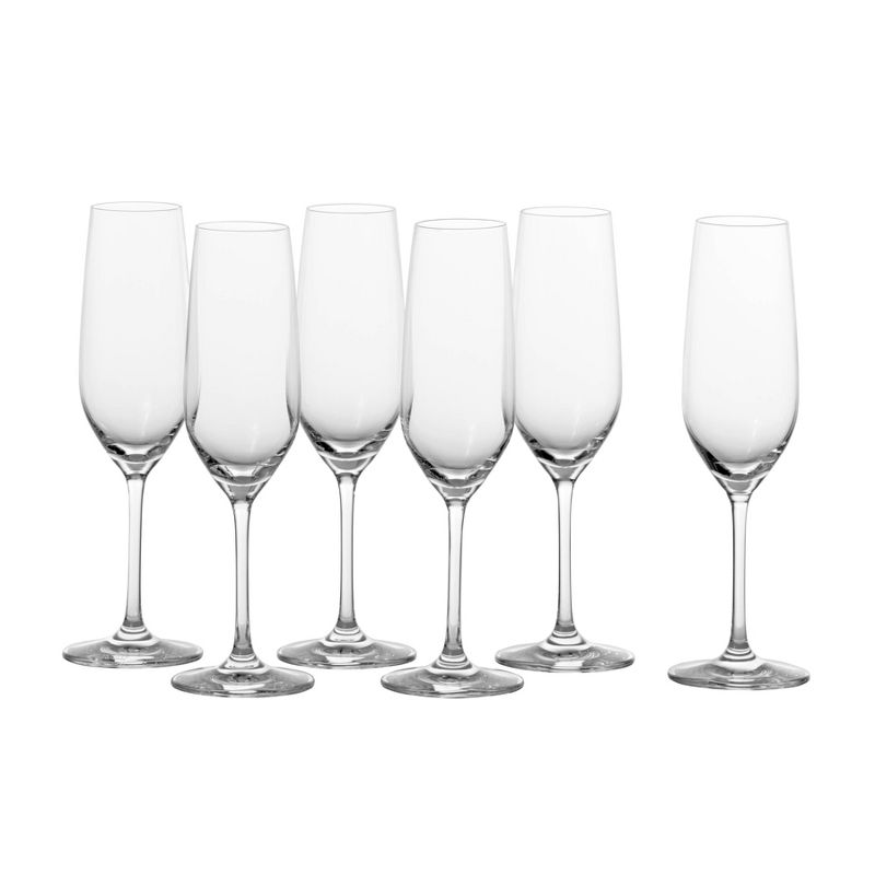 Schott Zwiesel 7.7oz 6pk Crystal Forte Champagne Flute Glasses