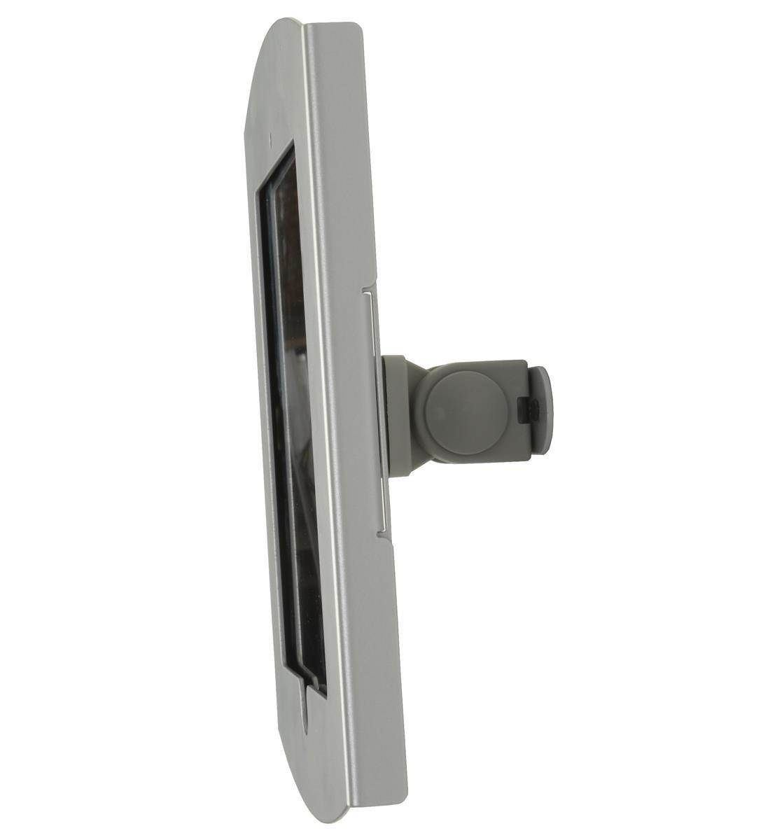 iPad POS Kiosk Wall Mount, Credit Card Bracket, for iPad 2-4 and Air, Hardware Included (Silver Steel)