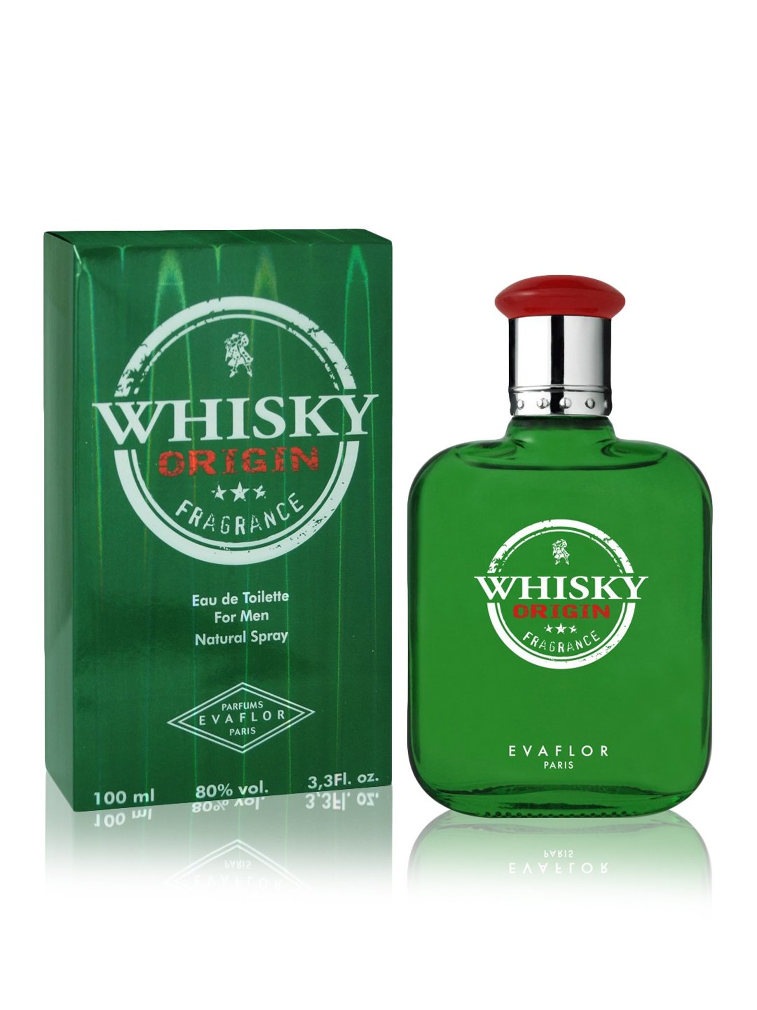 Evaflor Whisky Origin Eau de Toilette for Men - 100 ml