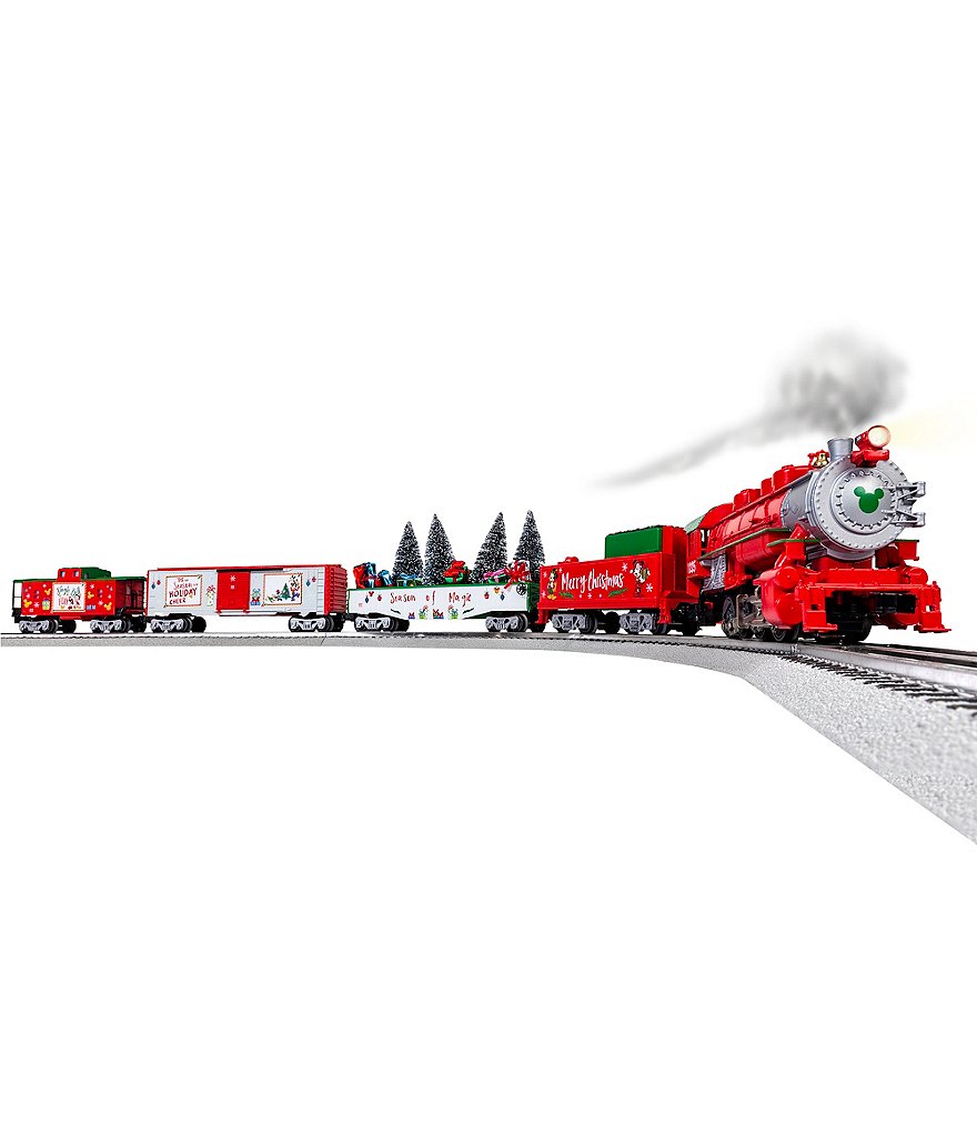 Lionel Mickey Mouse Christmas LionChief Train Set