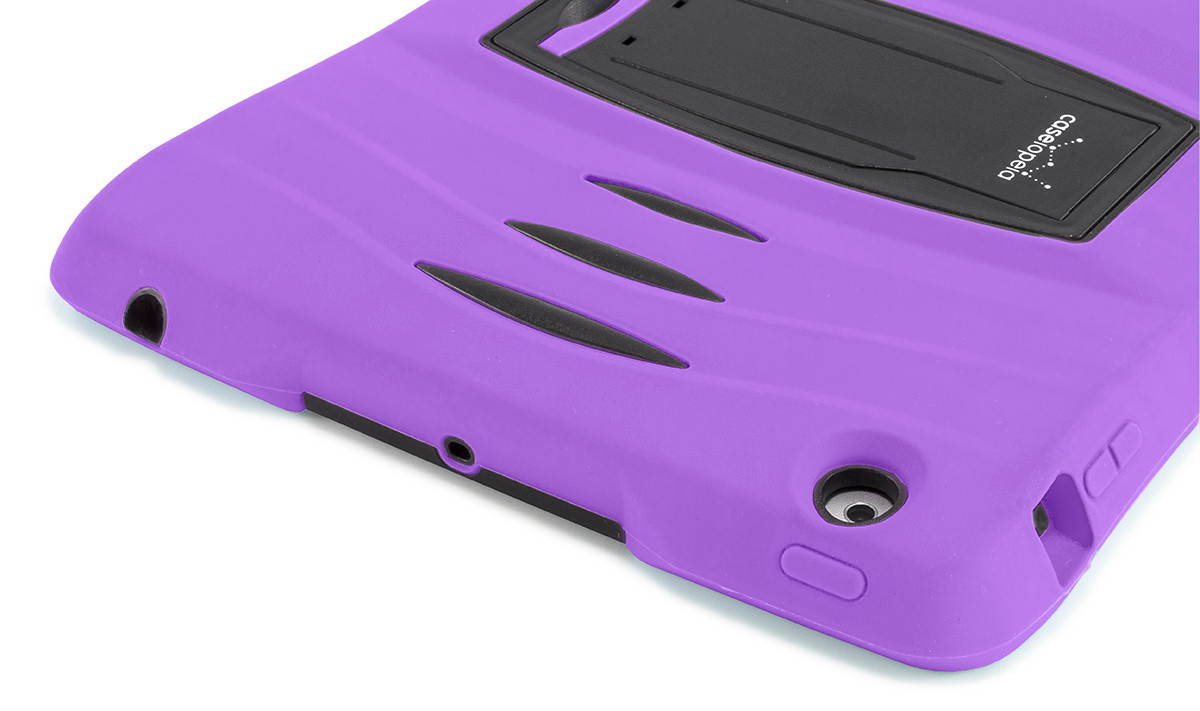 Caseiopeia Keepsafe Kick Rugged Heavy Duty iPad 2/3/4 Case with Kickstand and Screen Protector Designed for Kids and Schools