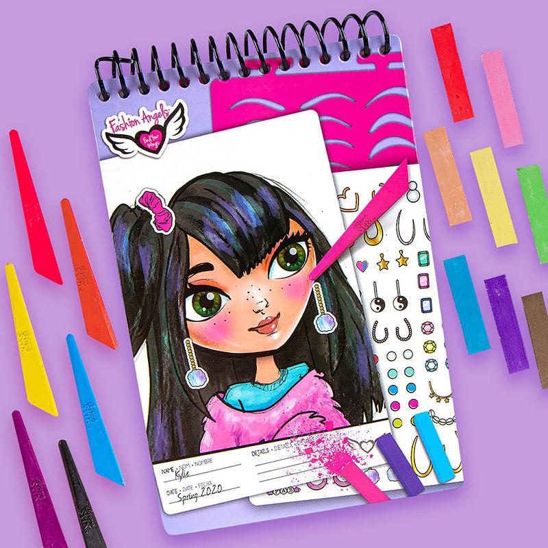 Fashion Angels Fashion Angels Beauty Design Sketch Portfolio & Carry Keeper