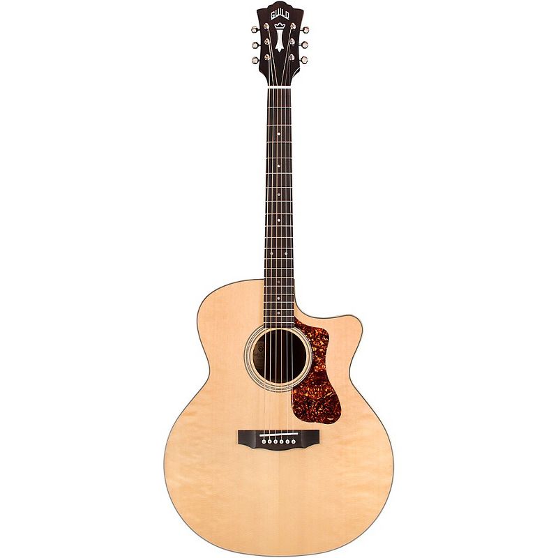 Guild F-150CE Westerly Collection Jumbo Acoustic-Electric Guitar Natural