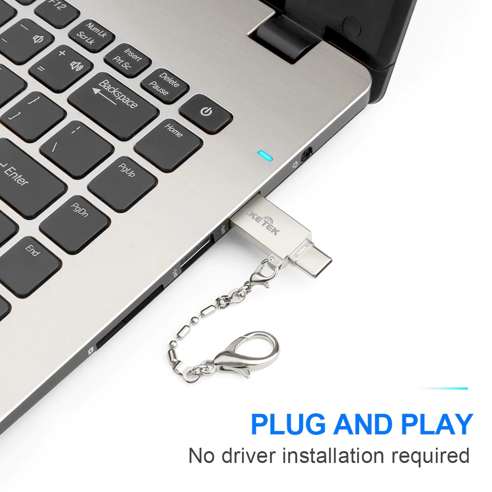 Misskit type c usb 3.0 Aluminum otg phone multi memory card reader adapter cardreader for micro SD/TF microsd computer laptop