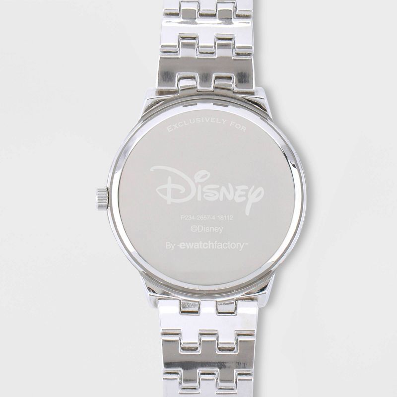 Women's Disney Minnie Mouse Glitz Bracelet Watch - Silver