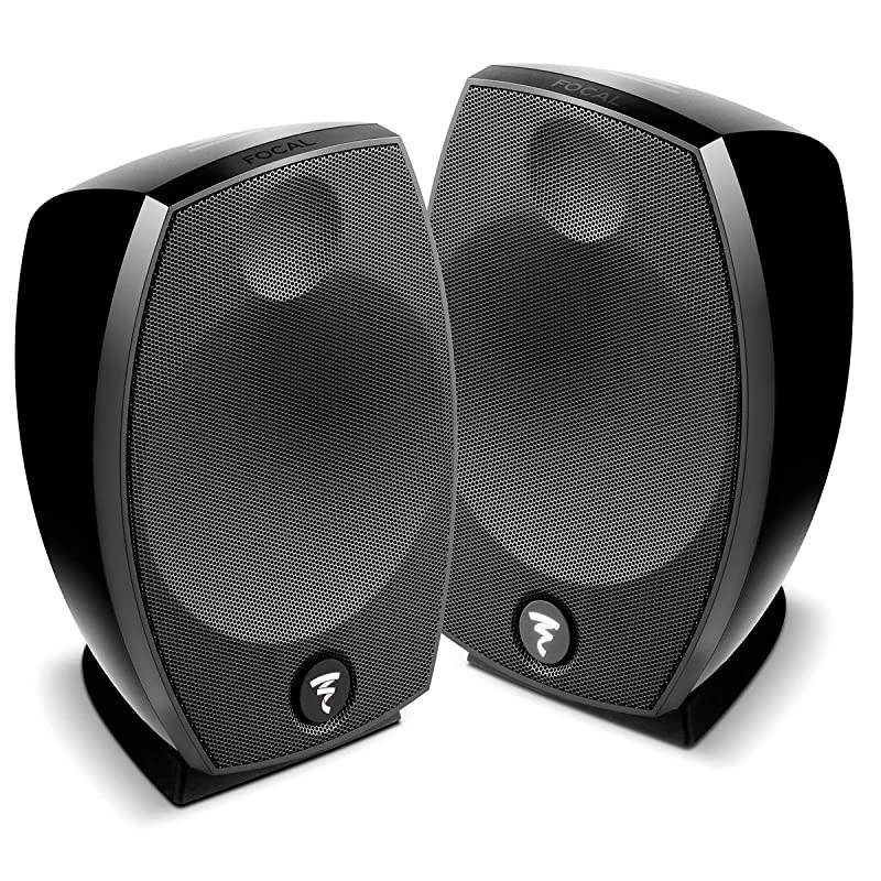 SIB Evo 2.0 2-Way Bass-Reflex Satellite Loudspeakers - Pair (Black)