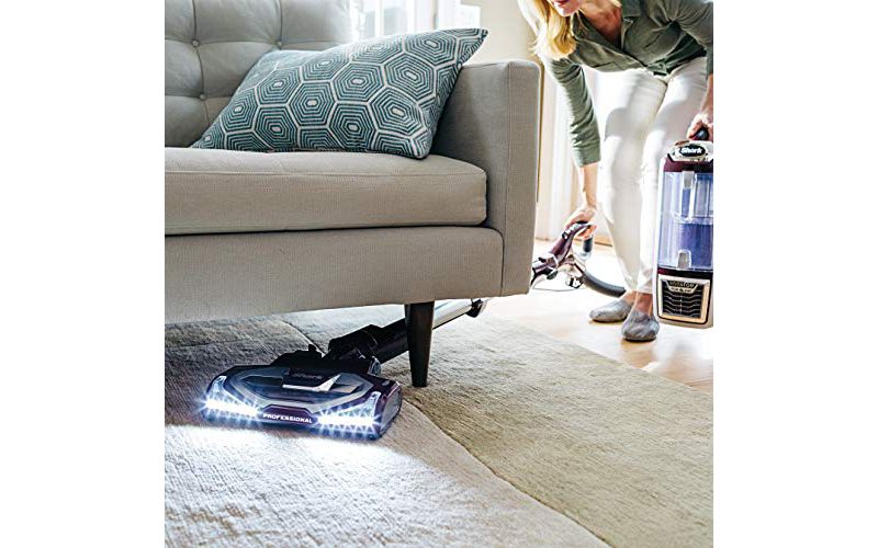 Shark Rotator Powered Lift-Away TruePet Upright Corded Bagless Vacuum for Carpet and Hard Floor with Hand Vacuum and Anti-Allergy Seal (NV752) - Bordeaux