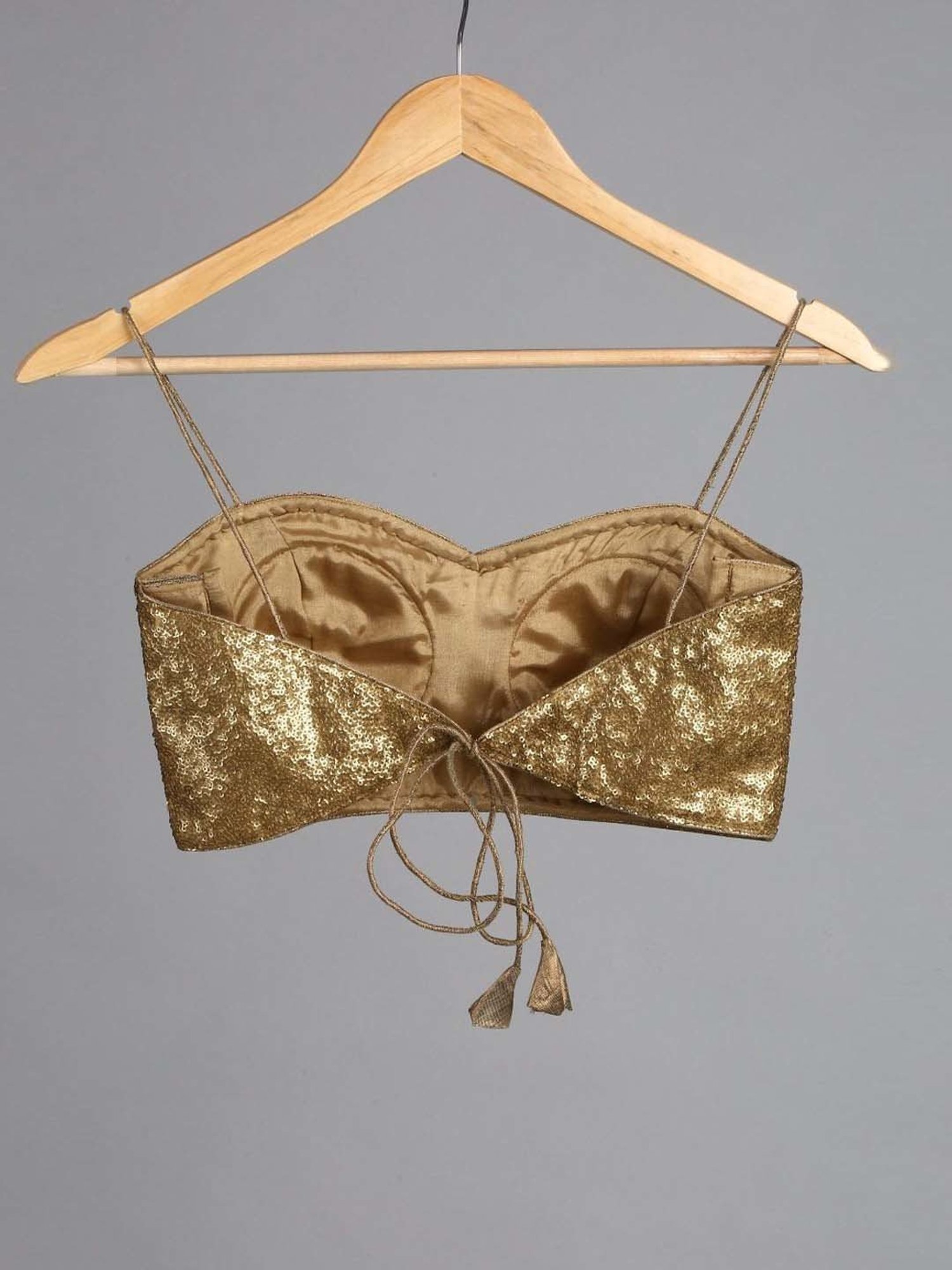 Swtantra Golden Embellished Readymade Blouse