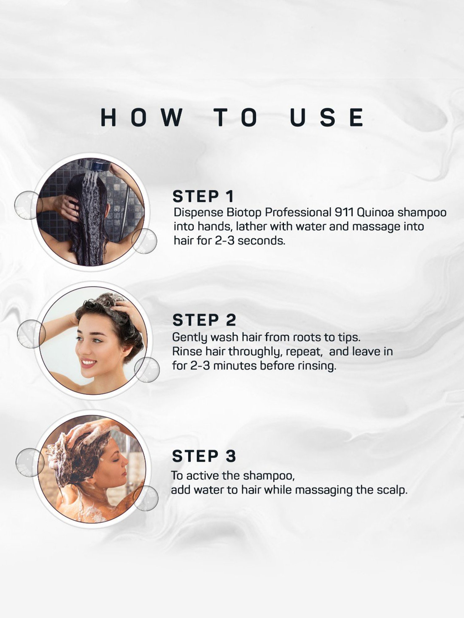 BIOTOP Professional 911 Quinoa Nourishing Shampoo - 250 ml