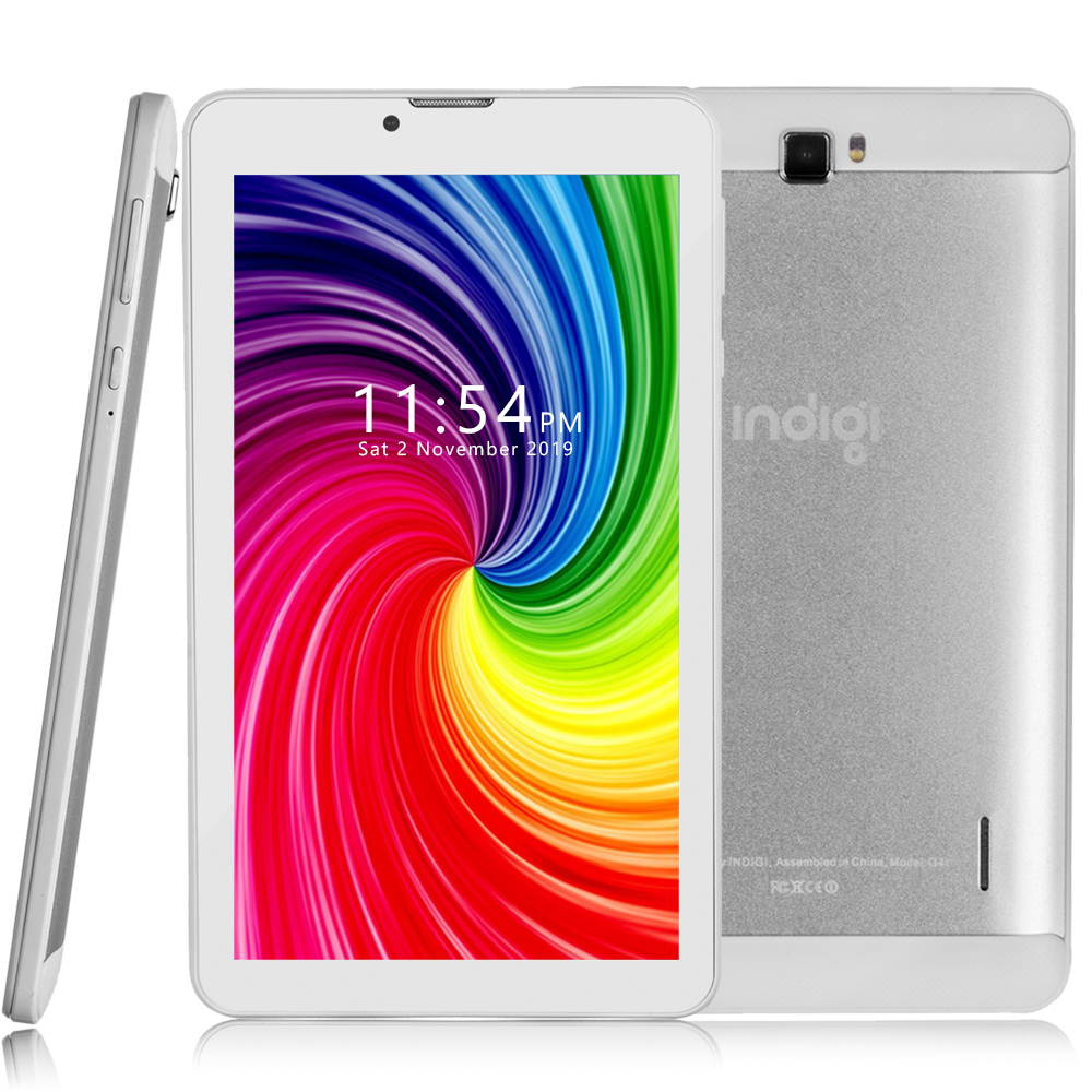 Indigi Tablet PC + 4G LTE Phone (Factory Unlocked) 7-inch Display, Android 9.0 Pie WiFi - Free 32gb microSD