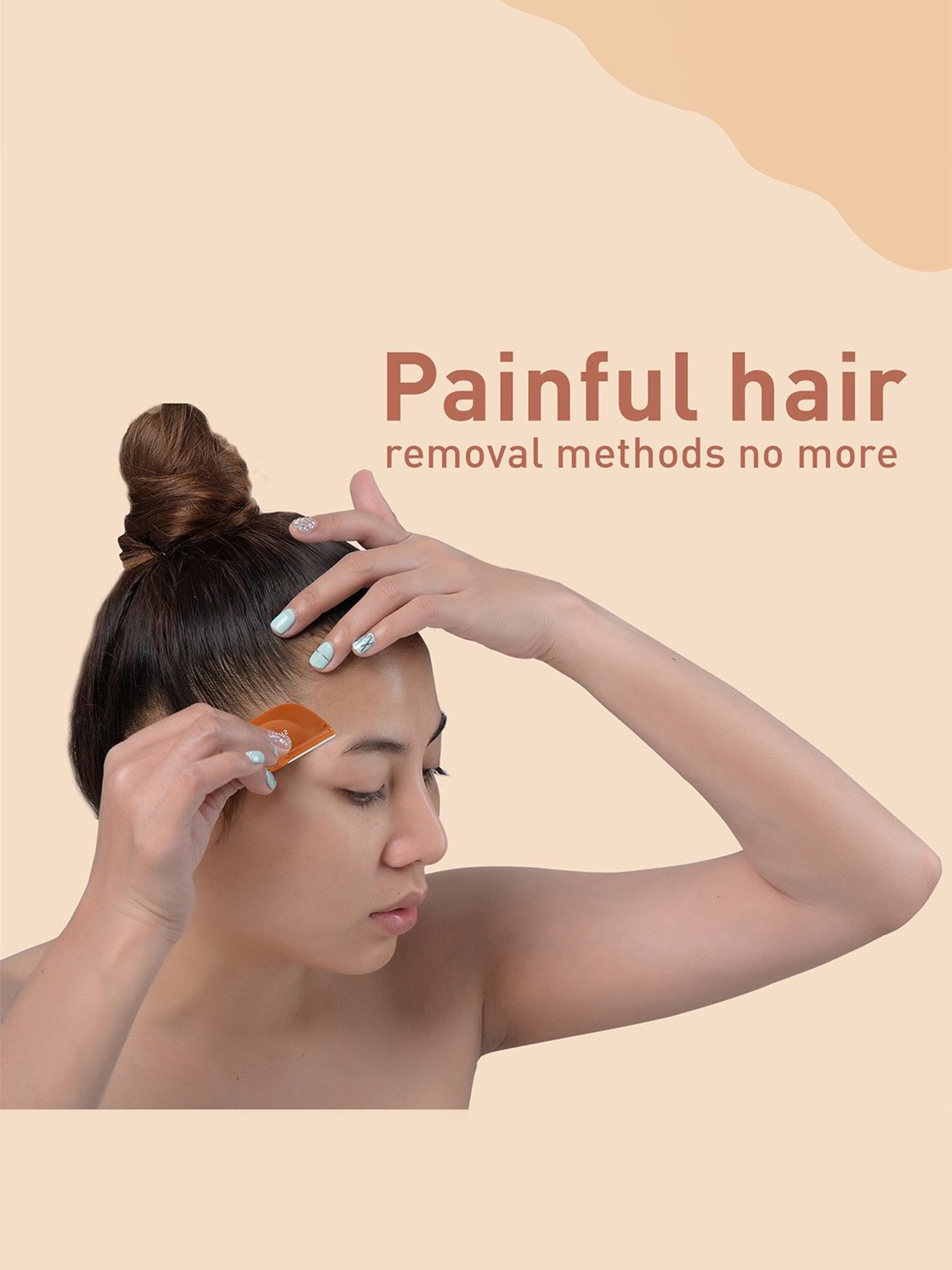 Sirona Portable Eyebrow & Face Razor - Pack of 2