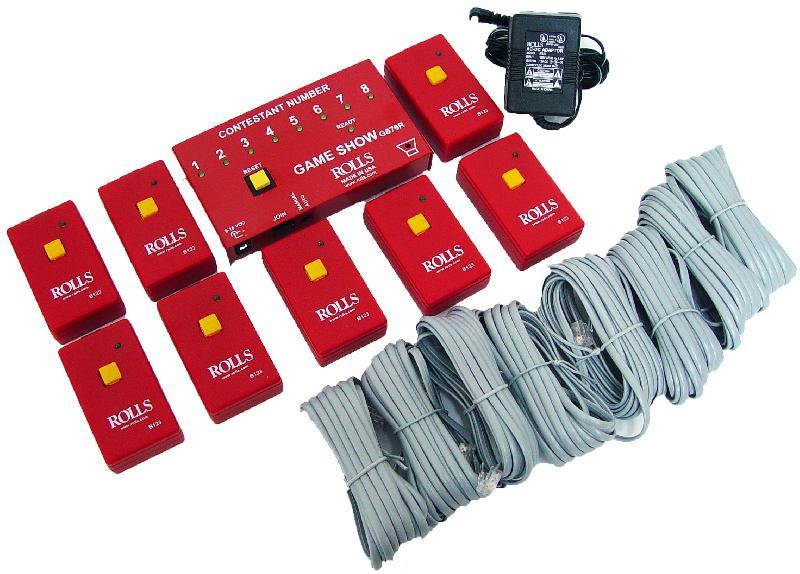 Rolls GS76RL 8-User Game Show Controller Set