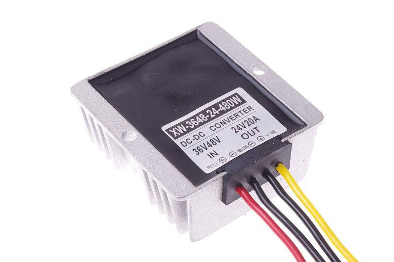 SMAKN&reg; DC-DC Converter Step-Down Module 36V 48V to 24V 20A 480W Waterproof Power Converter