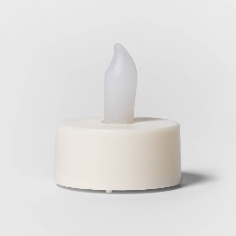 24ct Twist-Flame LED Tealight Candles (Cream) - Room Essentials™