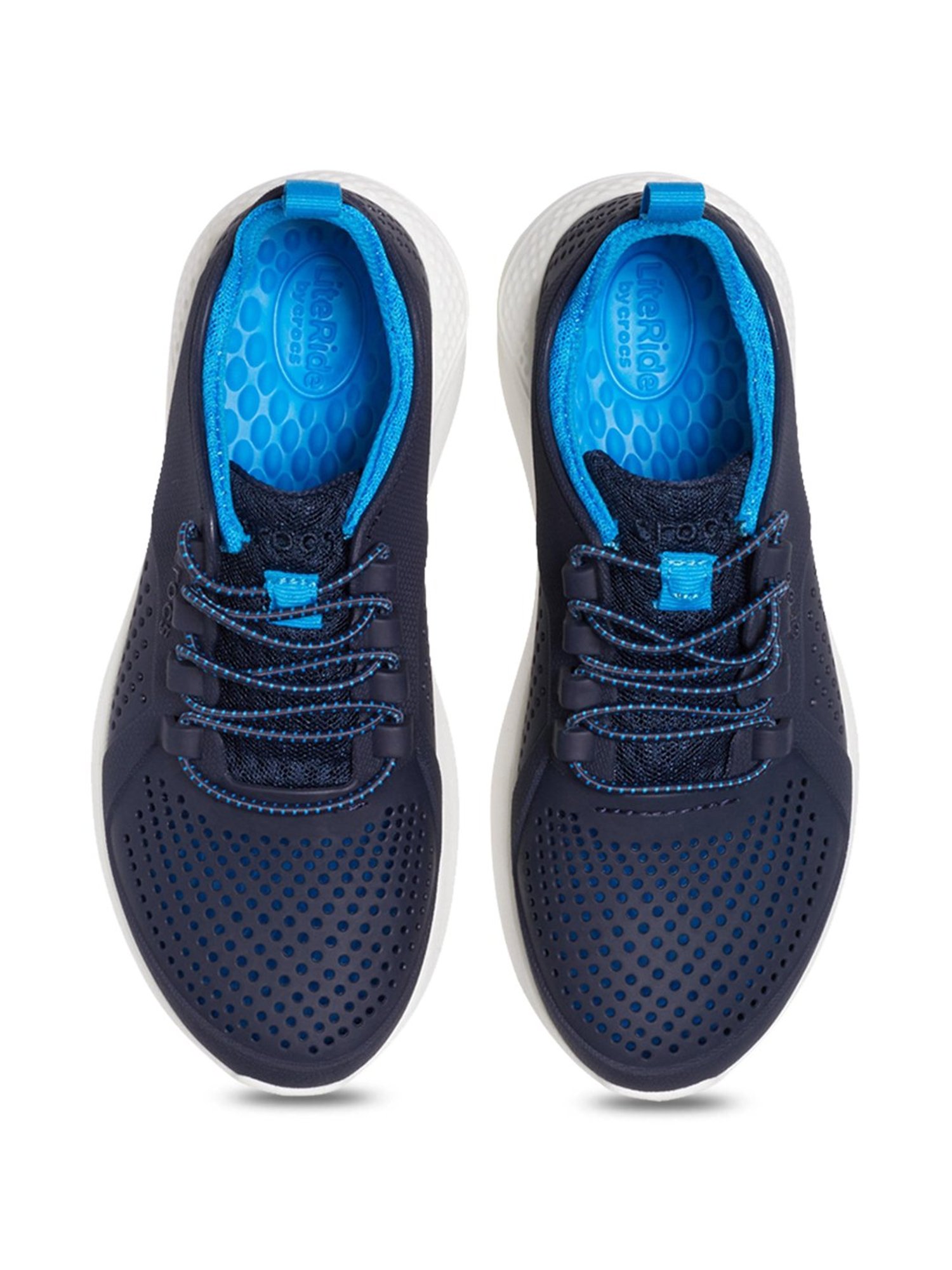 Crocs Kids LiteRide Navy Casual Shoes