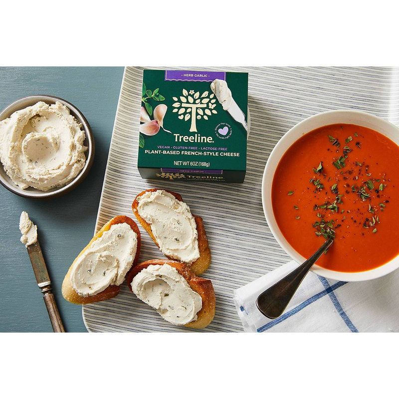 Treeline Herb-Garlic Vegan Nut Cheese - 6oz