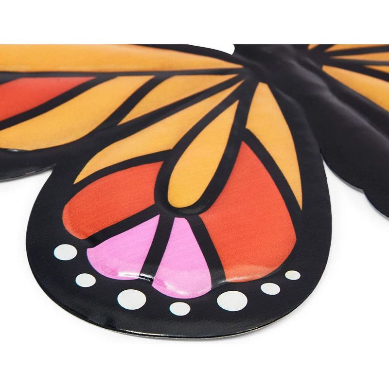 Okuna Outpost 3 Pack Metal Butterfly Outdoor Home Wall D'ecor for Garden and Patio