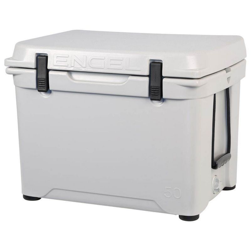 Engel Coolers 48 Quart 60 Can High Performance Roto Molded Cooler, Haze Gray