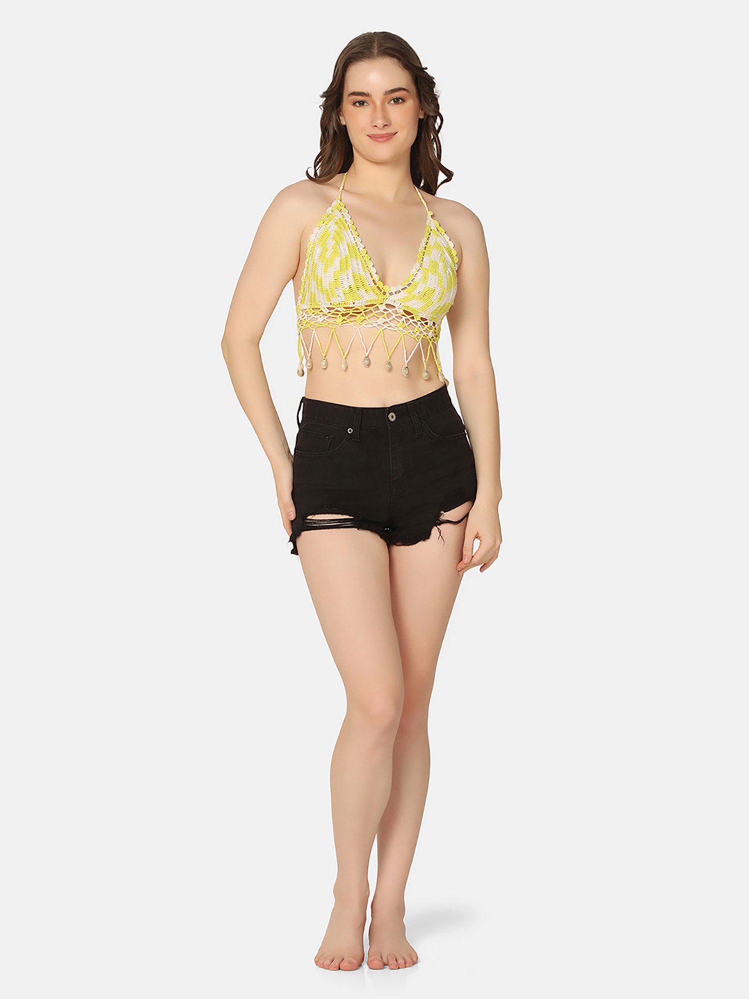 Da Intimo Light Green Bralette