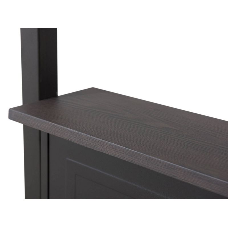 8.5' Elysium Attached Louvered Pergola - Vita