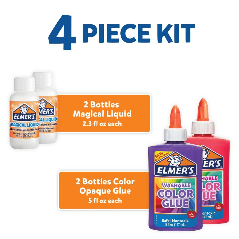 Elmer's 4pc Color Slime Kit