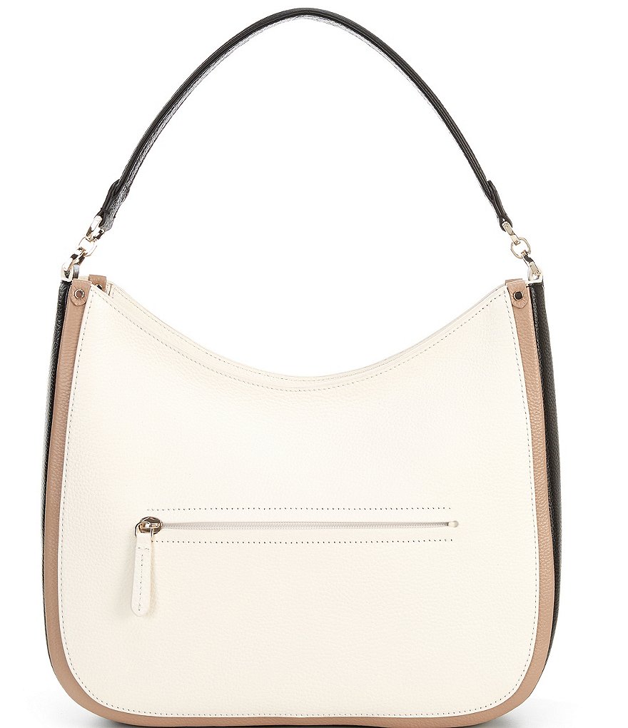 kate spade new york Pebbled Leather Roulette Large Hobo Bag