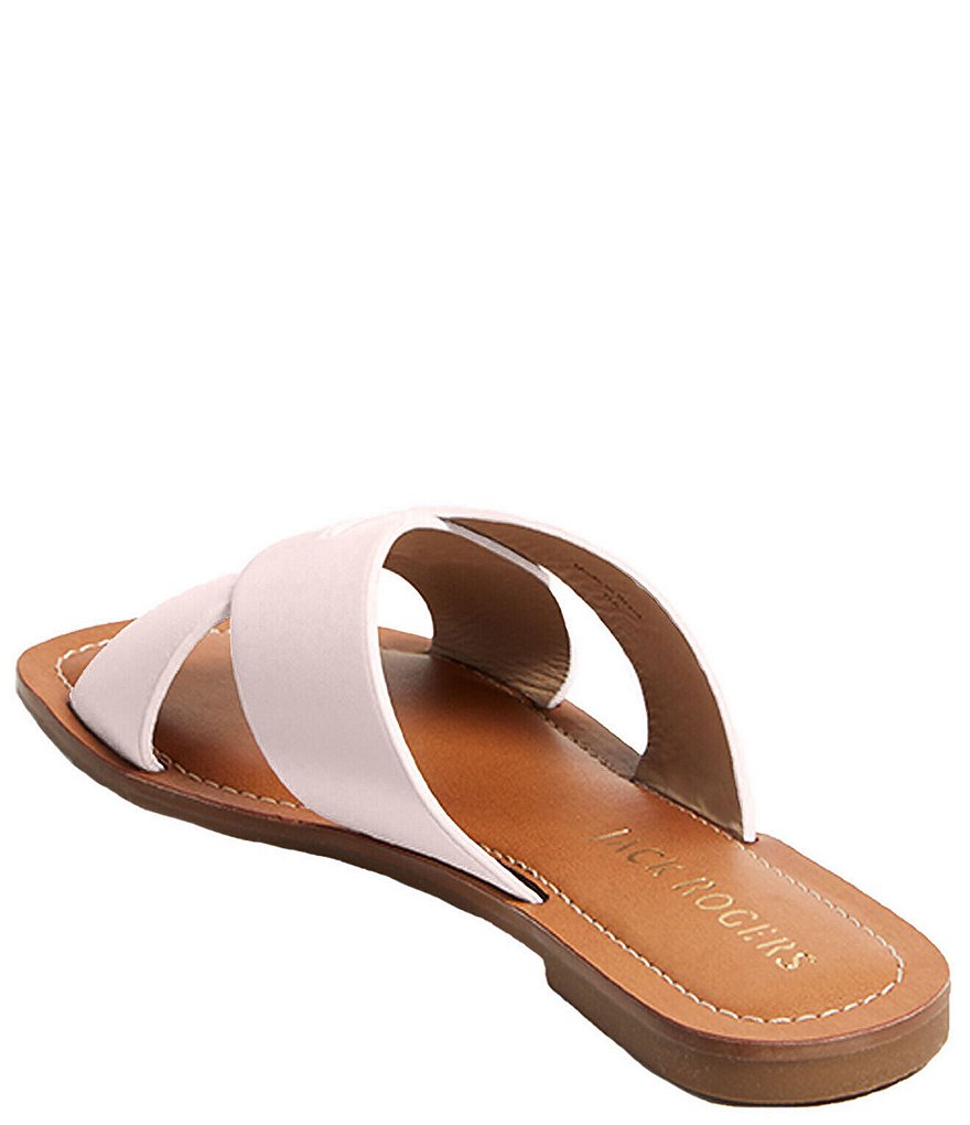 Jack Rogers Slotted Sloane X Band Leather Sandals