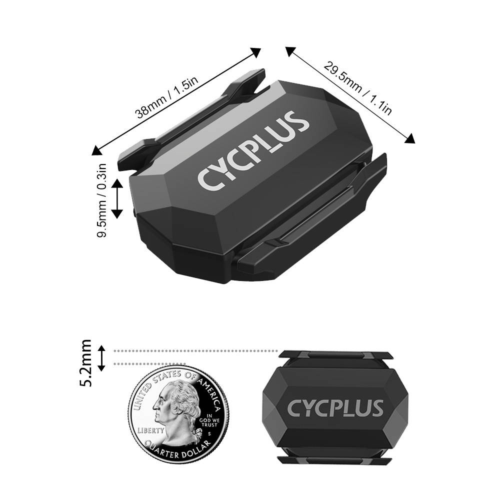 CYCPLUS 2-in-1Bike Speed/Cadence Sensor