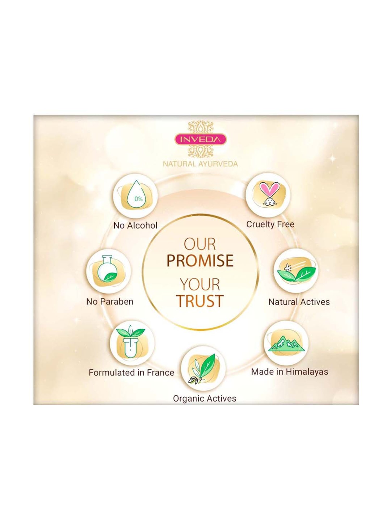 INVEDA Kumkumadi Tailam Face Cream - A Beauty Secret - 50 ml