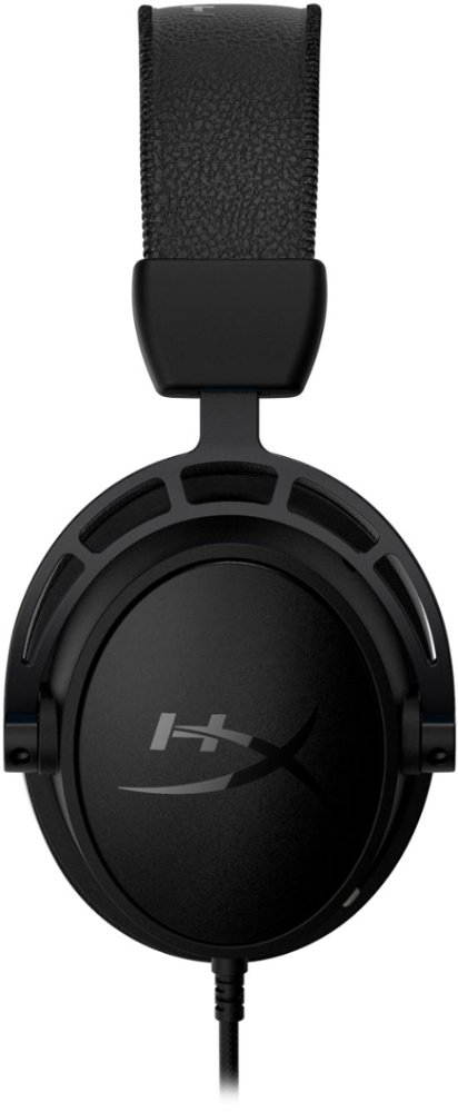 HyperX Cloud Alpha S - PC Gaming Headset, 7.1 Surround Sound, Adjustable Bass, Dual Chamber Drivers, Breathable Leatherette, Memory Foam, and Noise Cancelling Microphone - Blackout (HX-HSCAS-BK/WW)