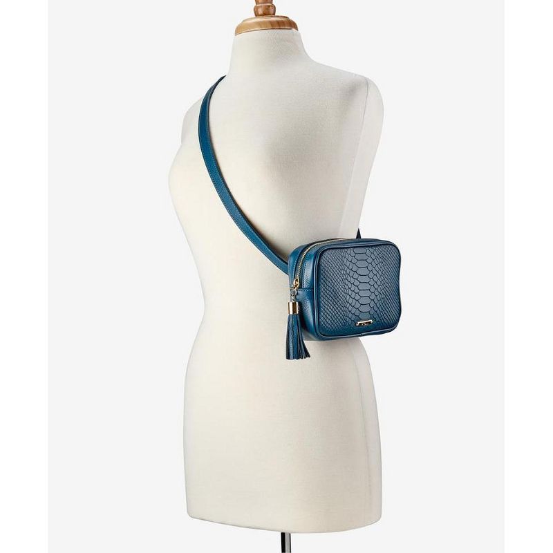 GiGi New York Blue Kylie Belt Bag