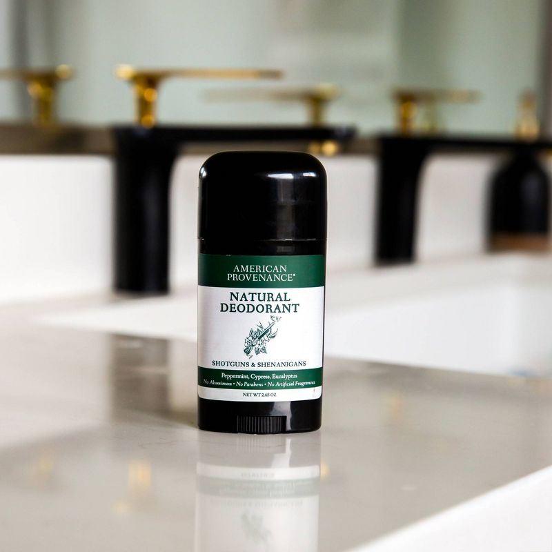American Provenance Shotguns & Shenanigans Aluminum-Free Natural Deodorant - 2.65oz