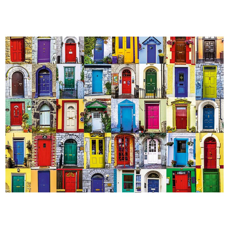 Ravensburger Doors Of The World Jigsaw Puzzle - 1000pc