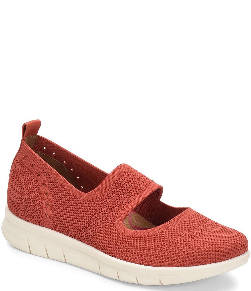 Comfortiva Carlene Knit Mesh Mary Jane Slip Ons