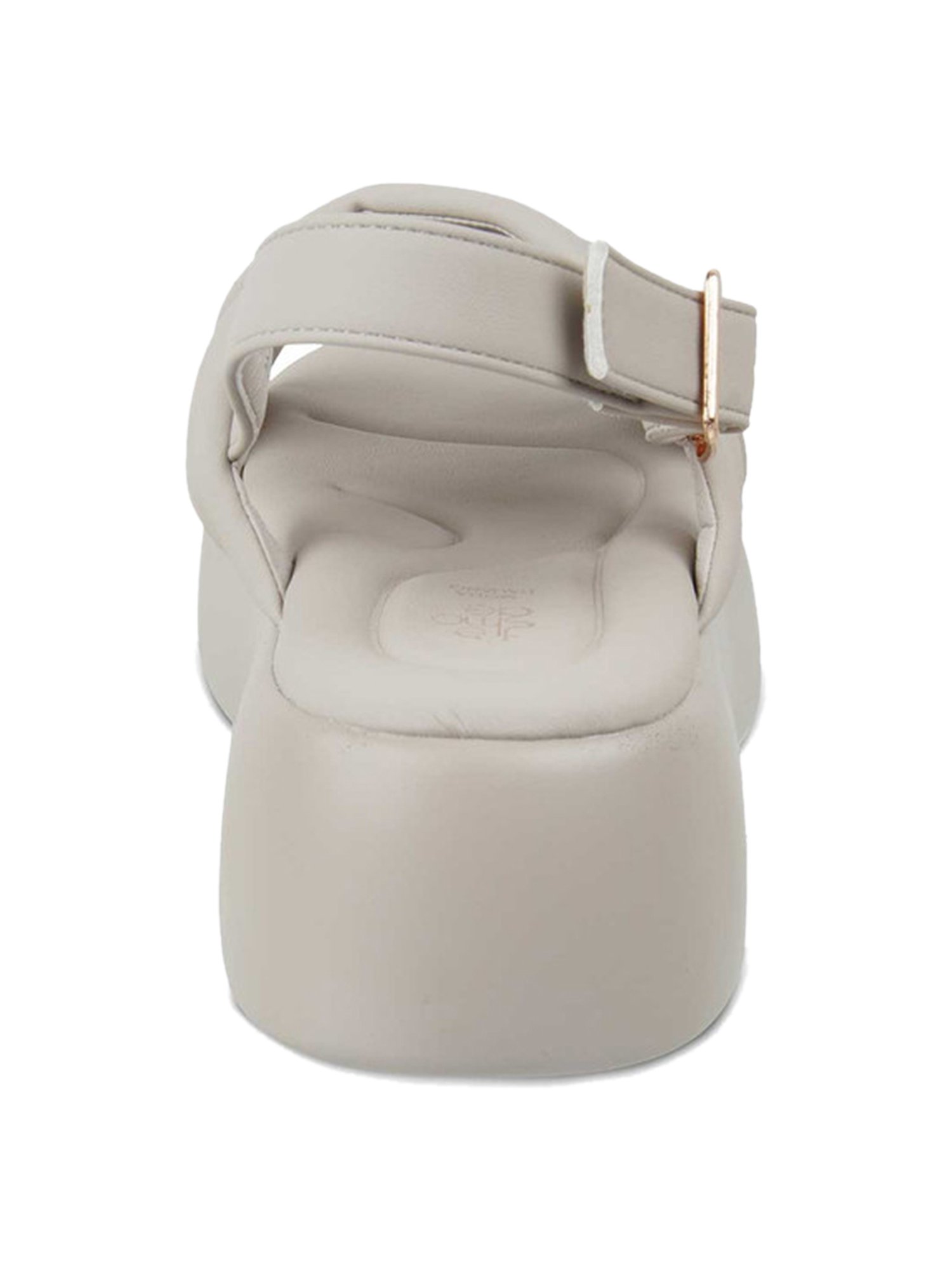 Tresmode Women's Grey Back Strap Sandals