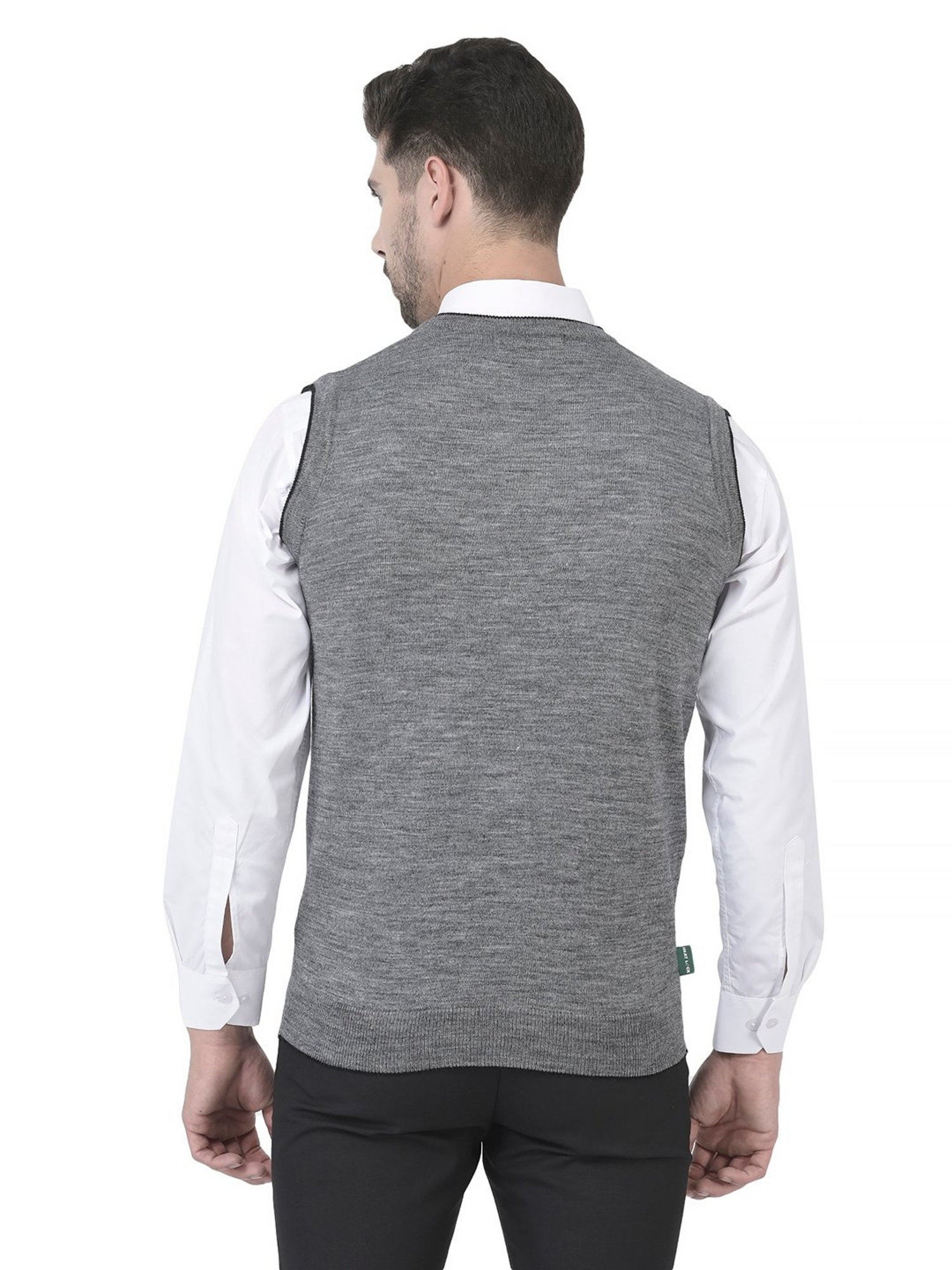 Woodland Medium Grey Regular Fit Sweater