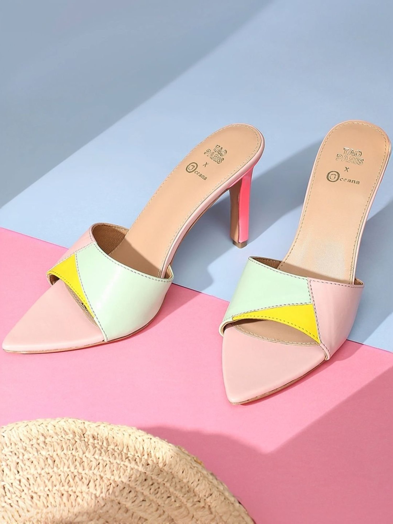 Tao Paris Women's Taylor Baby Pink Stilettos