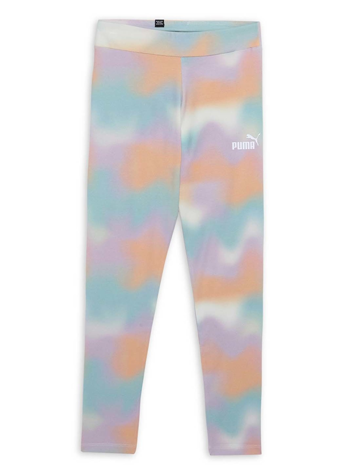 Puma Girls SUMMER DAZE Multicolor Cotton Printed Leggings