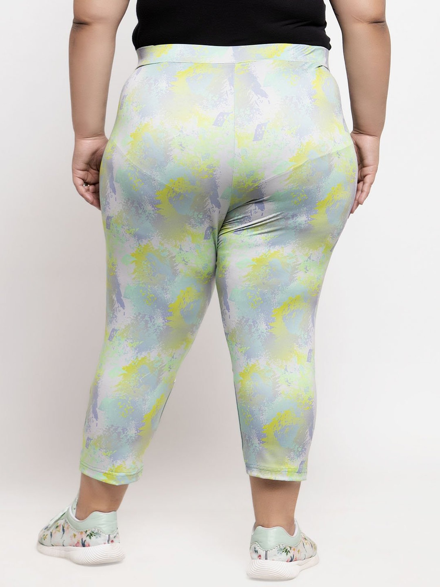 Melon by PlusS Multicolor Printed Capris