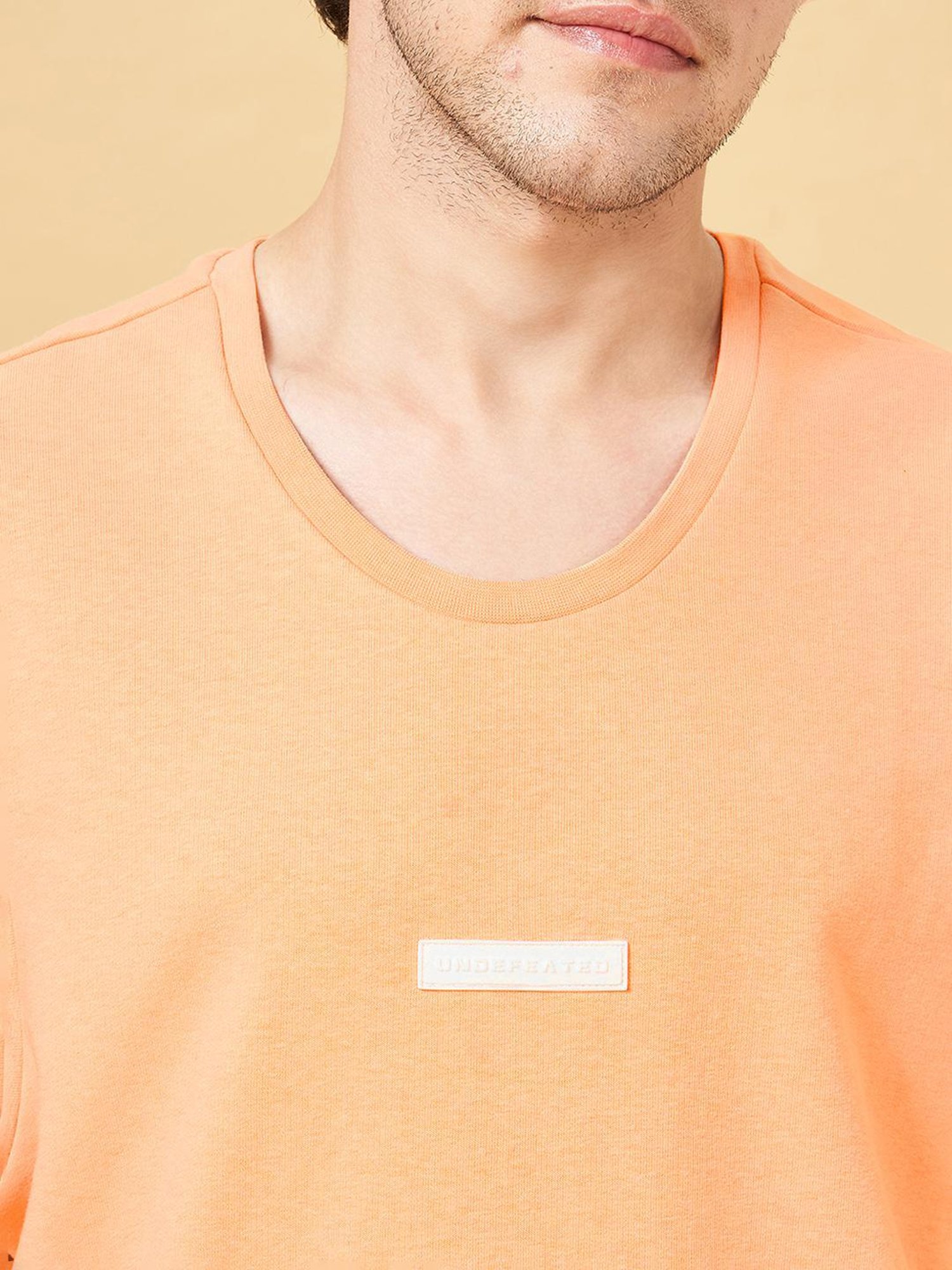 Street 808 By Pantaloons Peach Cobbler Regular Fit Vest