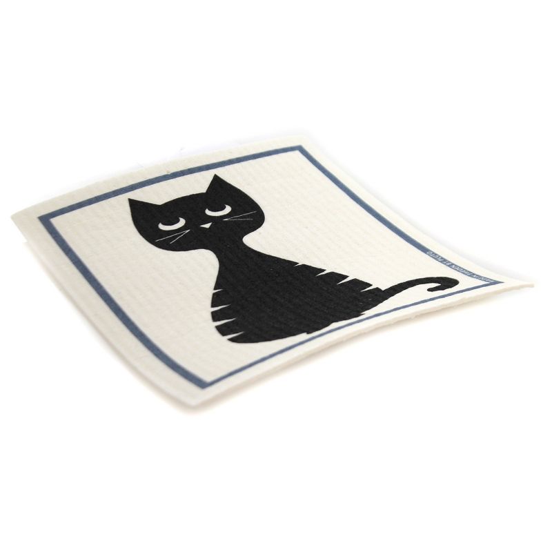 Swedish Dish Cloth 8.0" Red Cycle Absorbent Kitchen Eco Friendly  -  Dish Cloth