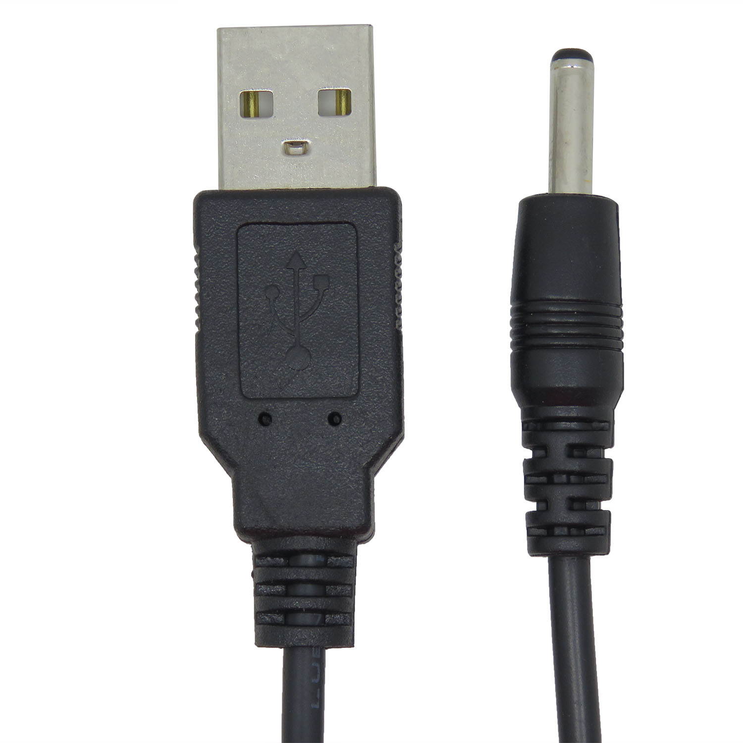 CableDeconn USB to 3.5 mm/1.35 mm 5 Volt DC Barrel Jack Power Cable