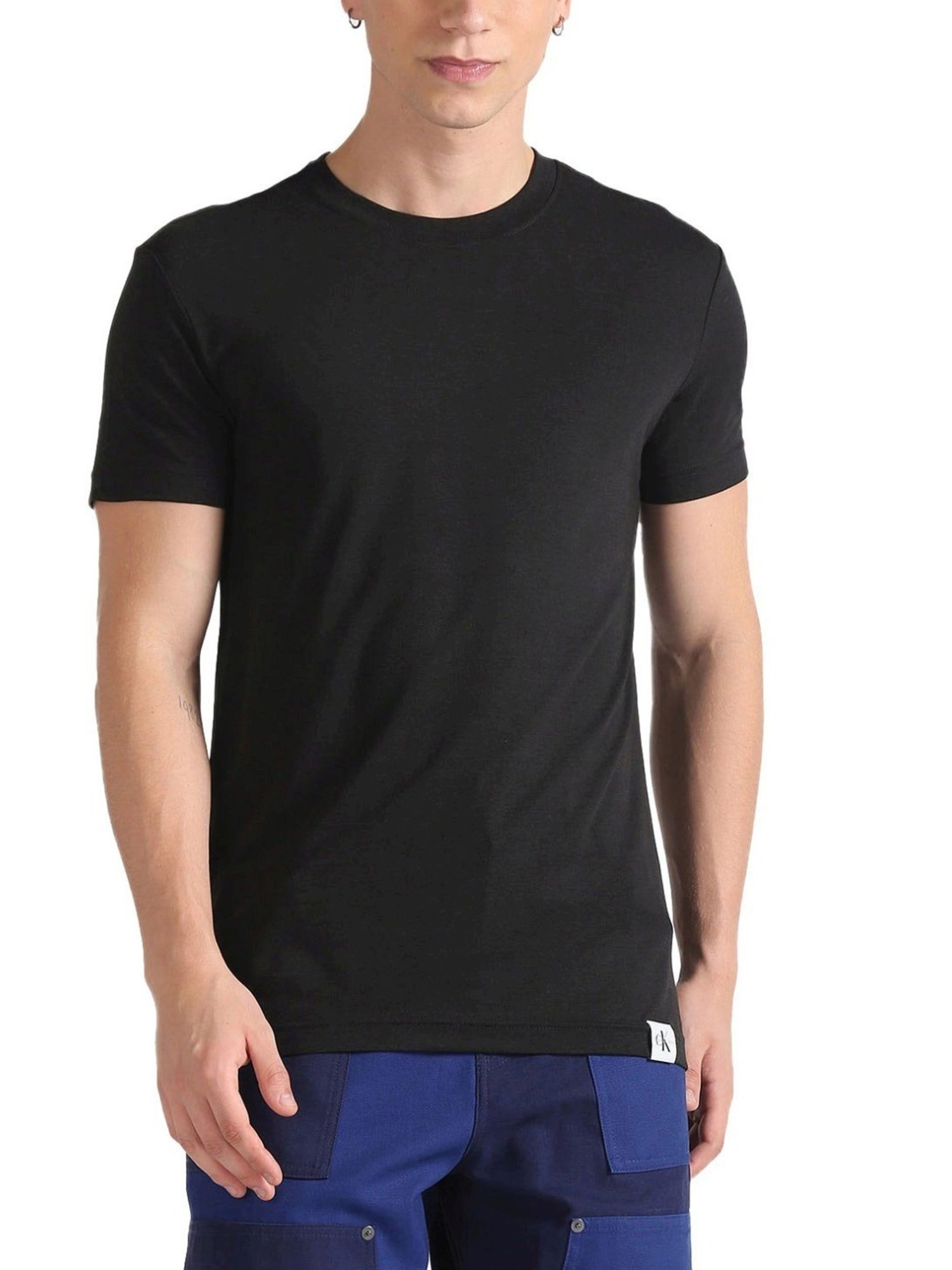 Calvin Klein Black Slim Fit T-Shirt