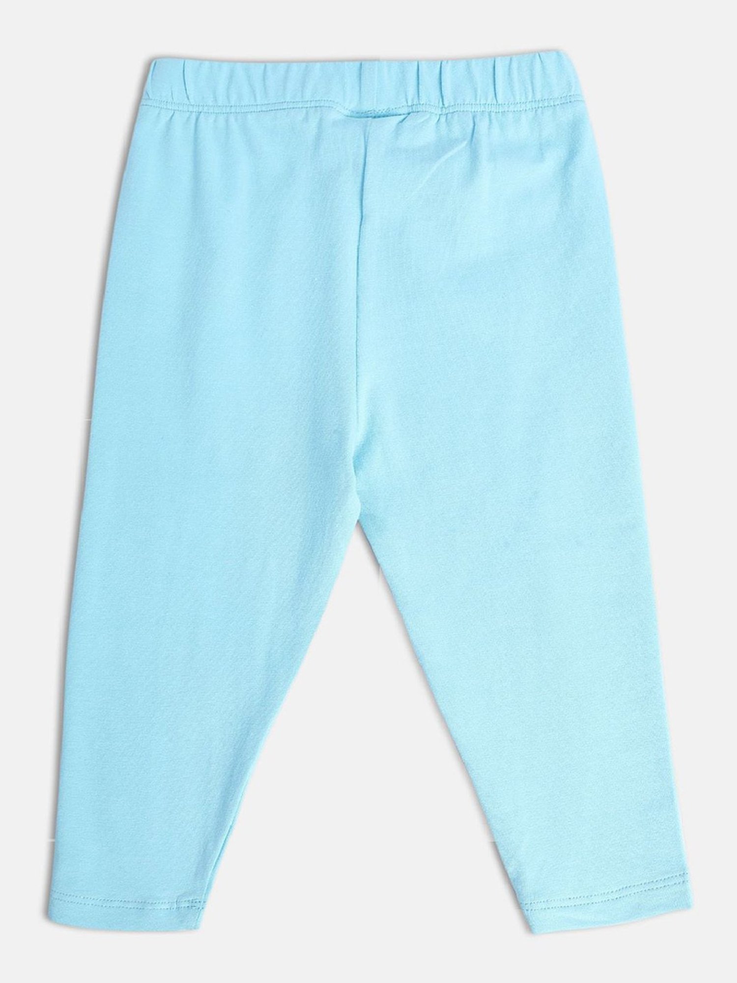 MINIKLUB Kids Mint Green Solid Leggings