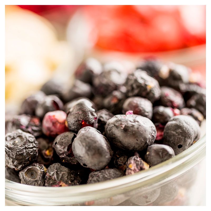 Augason Farms Gluten Free Freeze Dried Whole Blueberries - 12oz