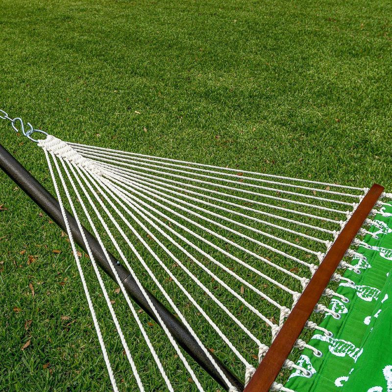 Coronado Double Quilted Hammock Green/Seahorses - Smart Living