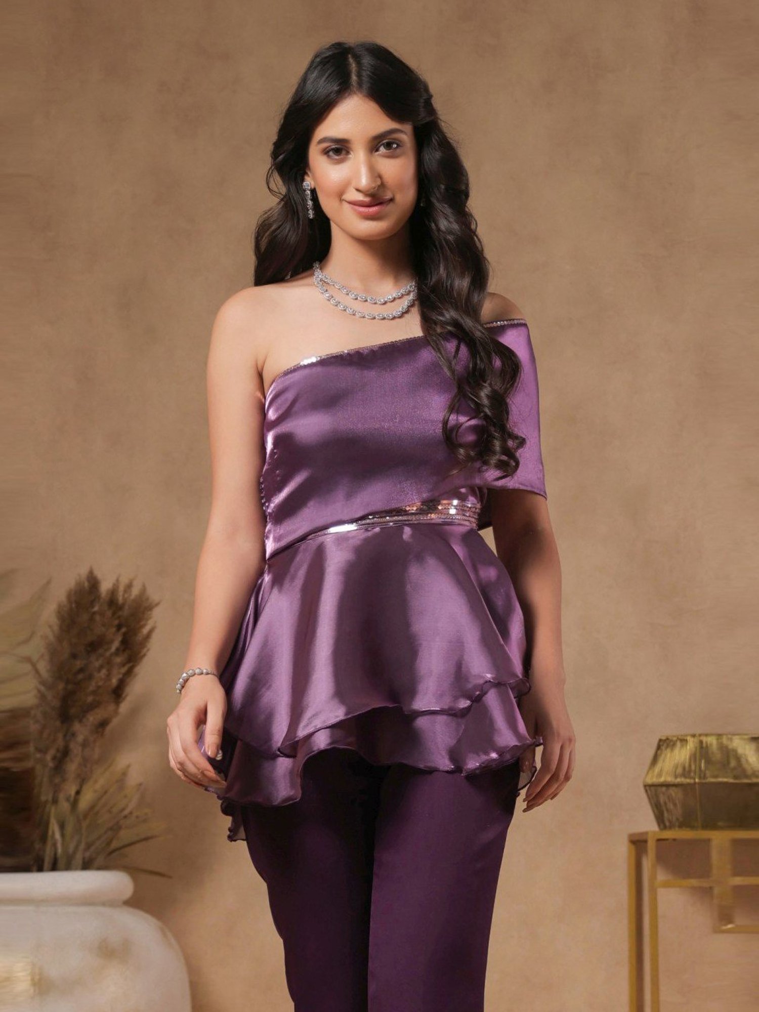 BInfinite Purple Sitara Royal Amethyst Top