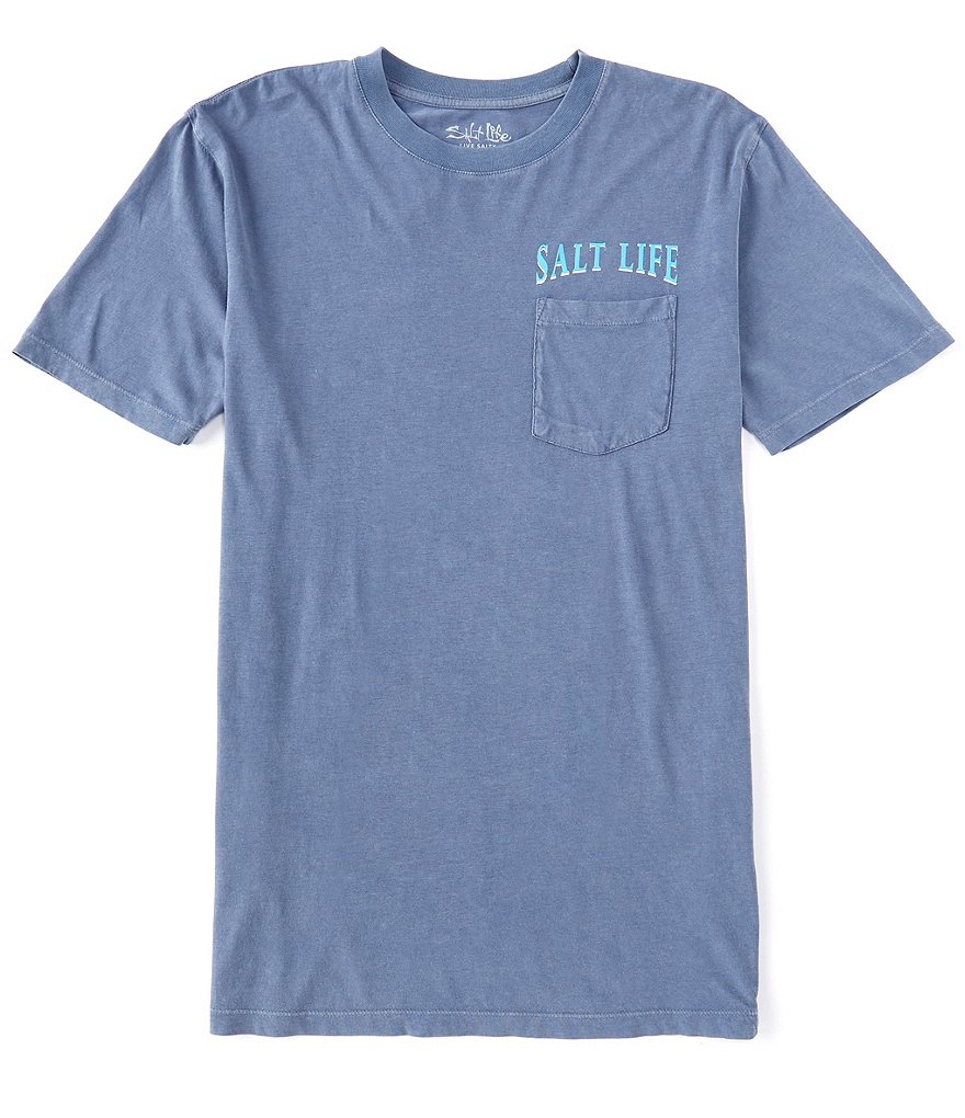 Salt Life Short-Sleeve Salt Washed Waterman Graphic T-Shirt