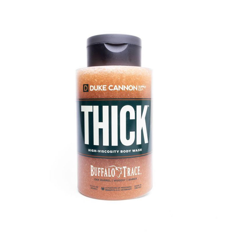 Duke Cannon Thick Body Wash Barrel Char - 17.5 fl oz